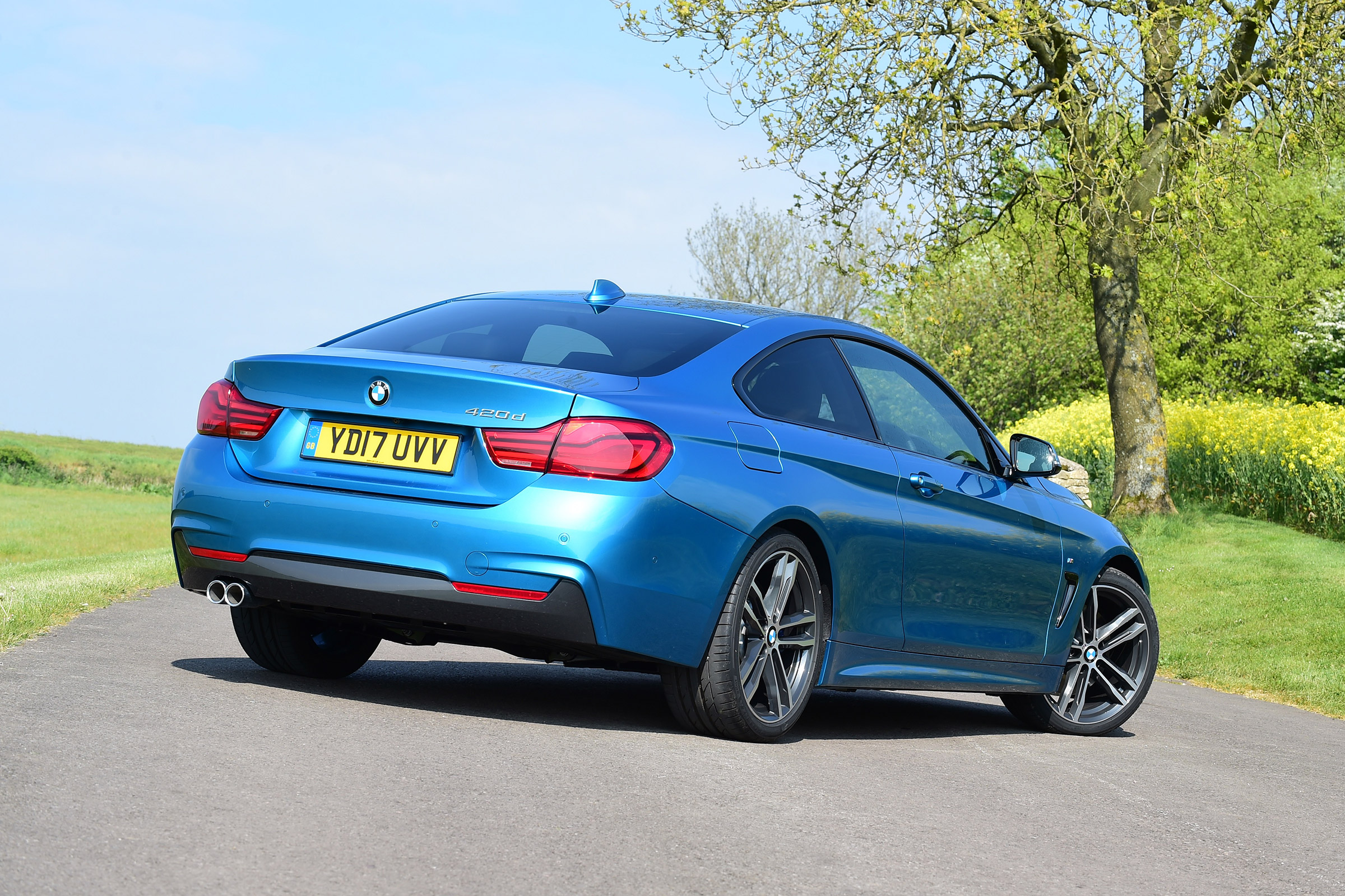 BMW 420d M Sport - rear static