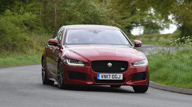 Jaguar XE S - front action