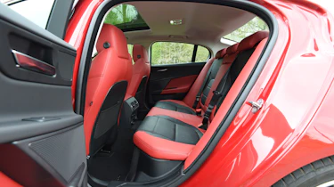 Jaguar XE S - rear seats