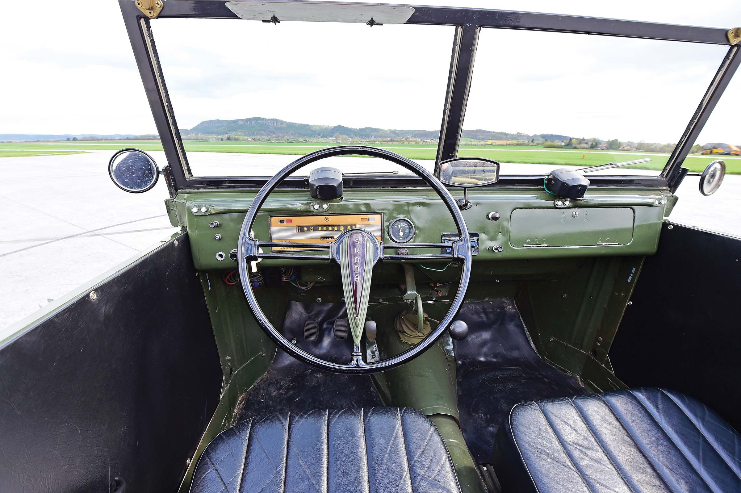 Skoda 1101 VO - dash