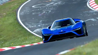 NIO EP9 nurburgring front