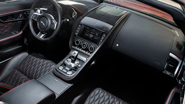 Jaguar F-Type SVR Convertible - interior