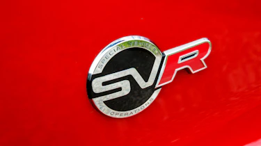 Jaguar F-Type SVR Convertible - SVR badge