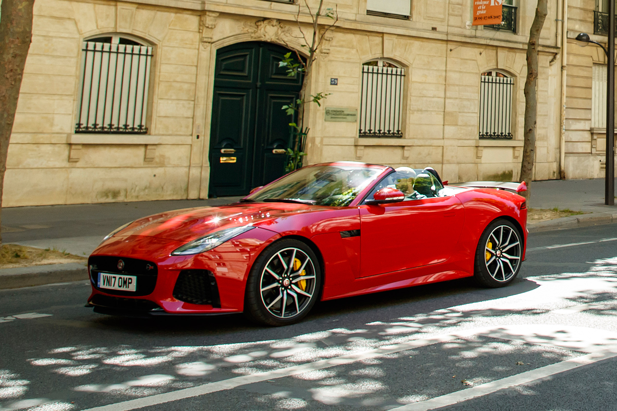Jaguar F-Type SVR Convertible - side