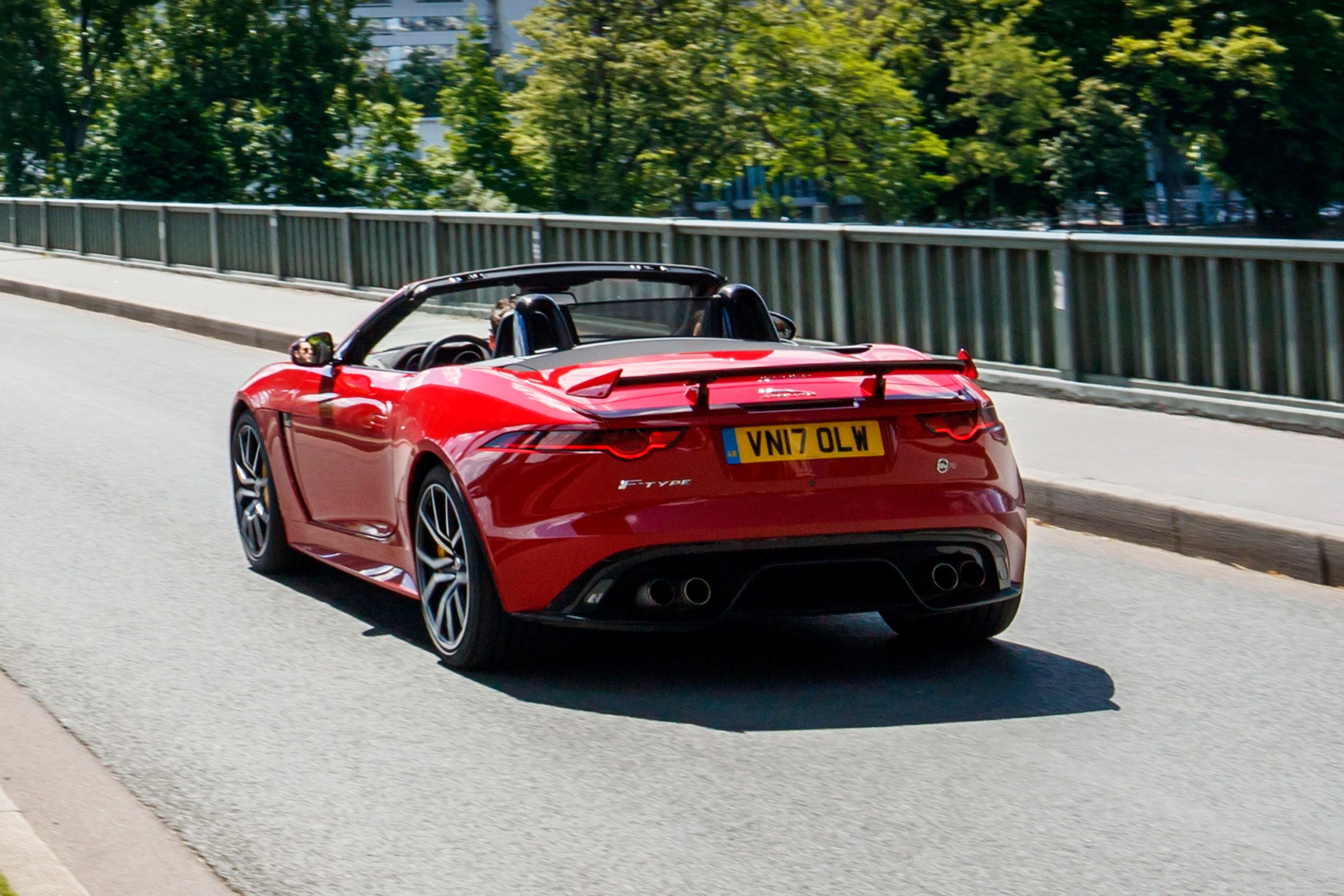 Jaguar F-Type SVR Convertible - rear
