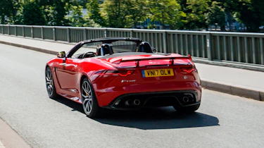Jaguar F-Type SVR Convertible - rear