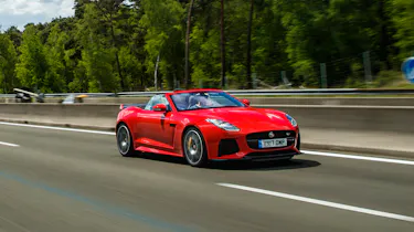 Jaguar F-Type SVR Convertible - front