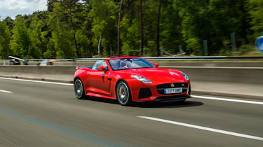 Jaguar F-Type SVR Convertible - front