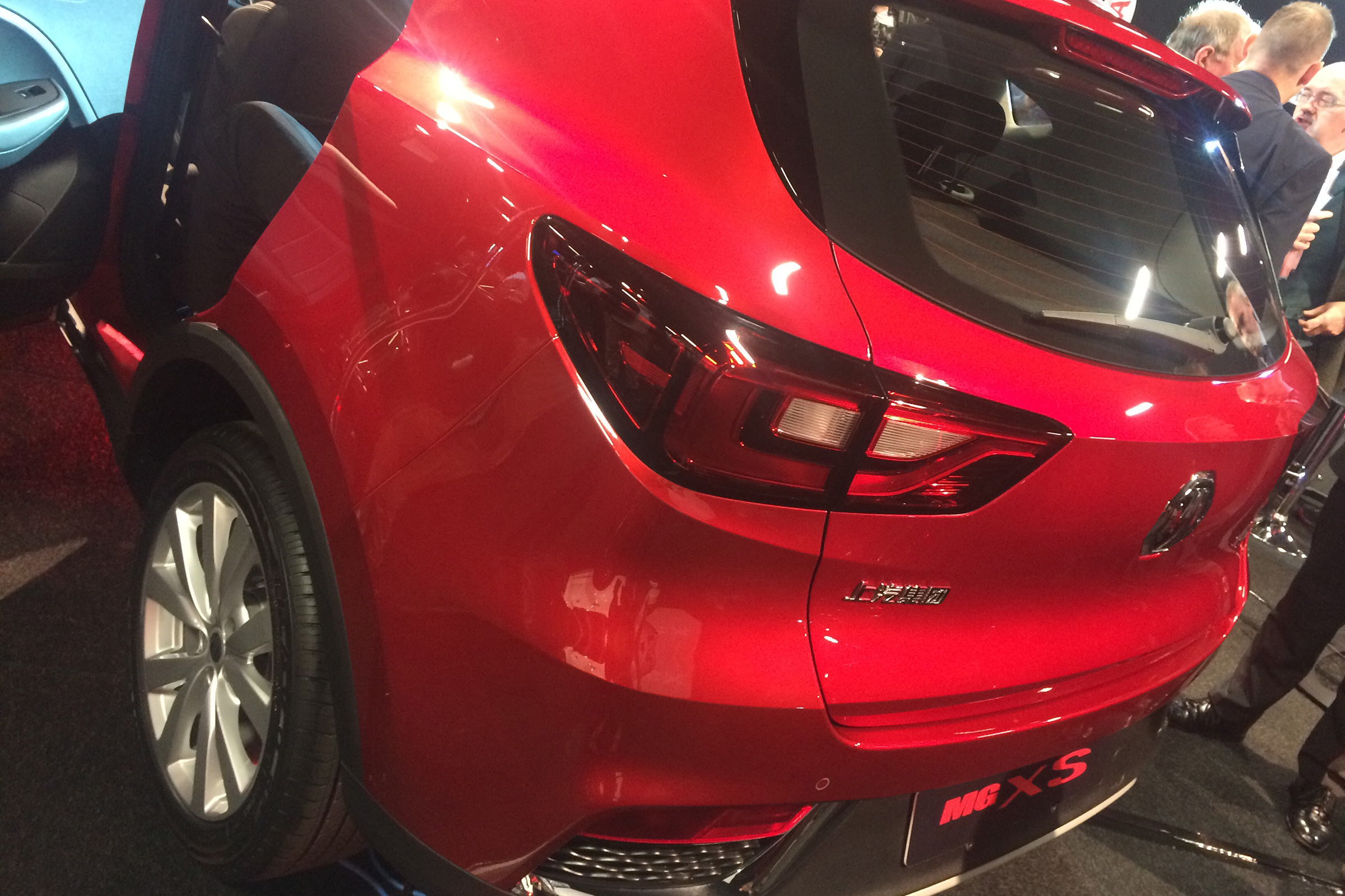 MG XS rear lights