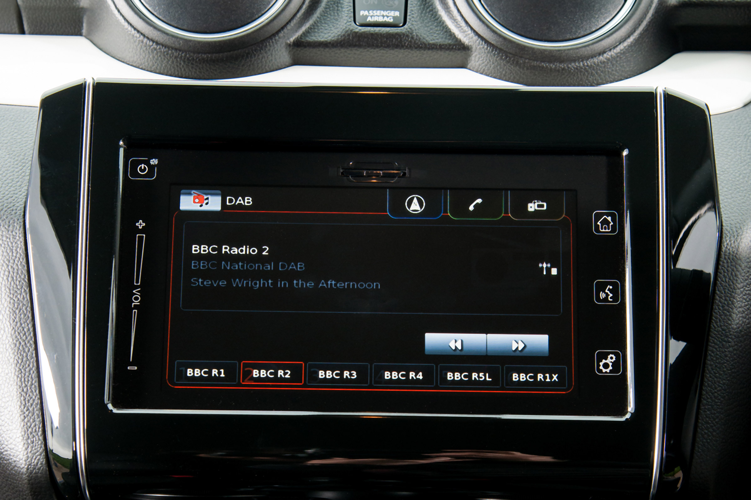 Suzuki Swift Allgrip - infotainment screen
