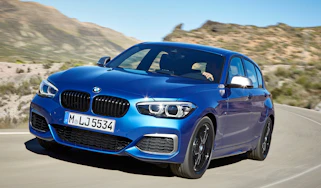 2017 BMW 1 Series upgrades front quarter