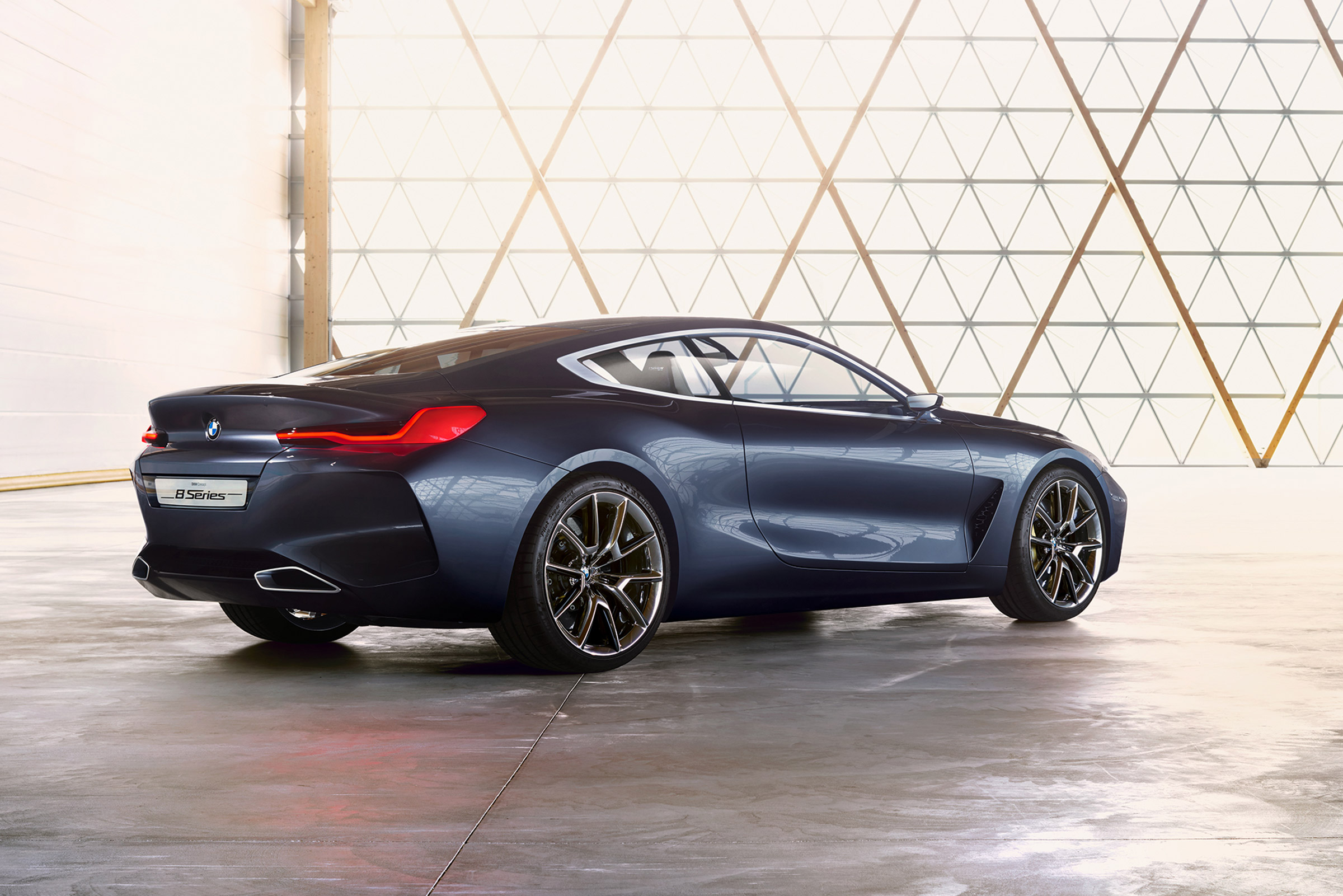 BMW Concept 8 Series - rear studio static