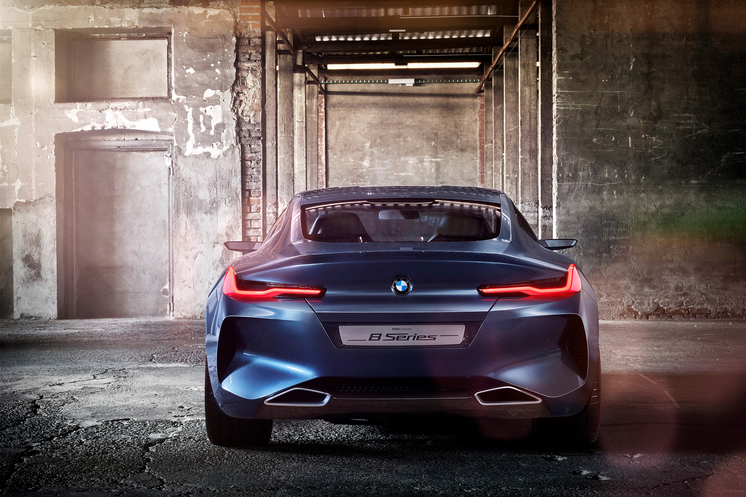 BMW Concept 8 Series - full rear studio
