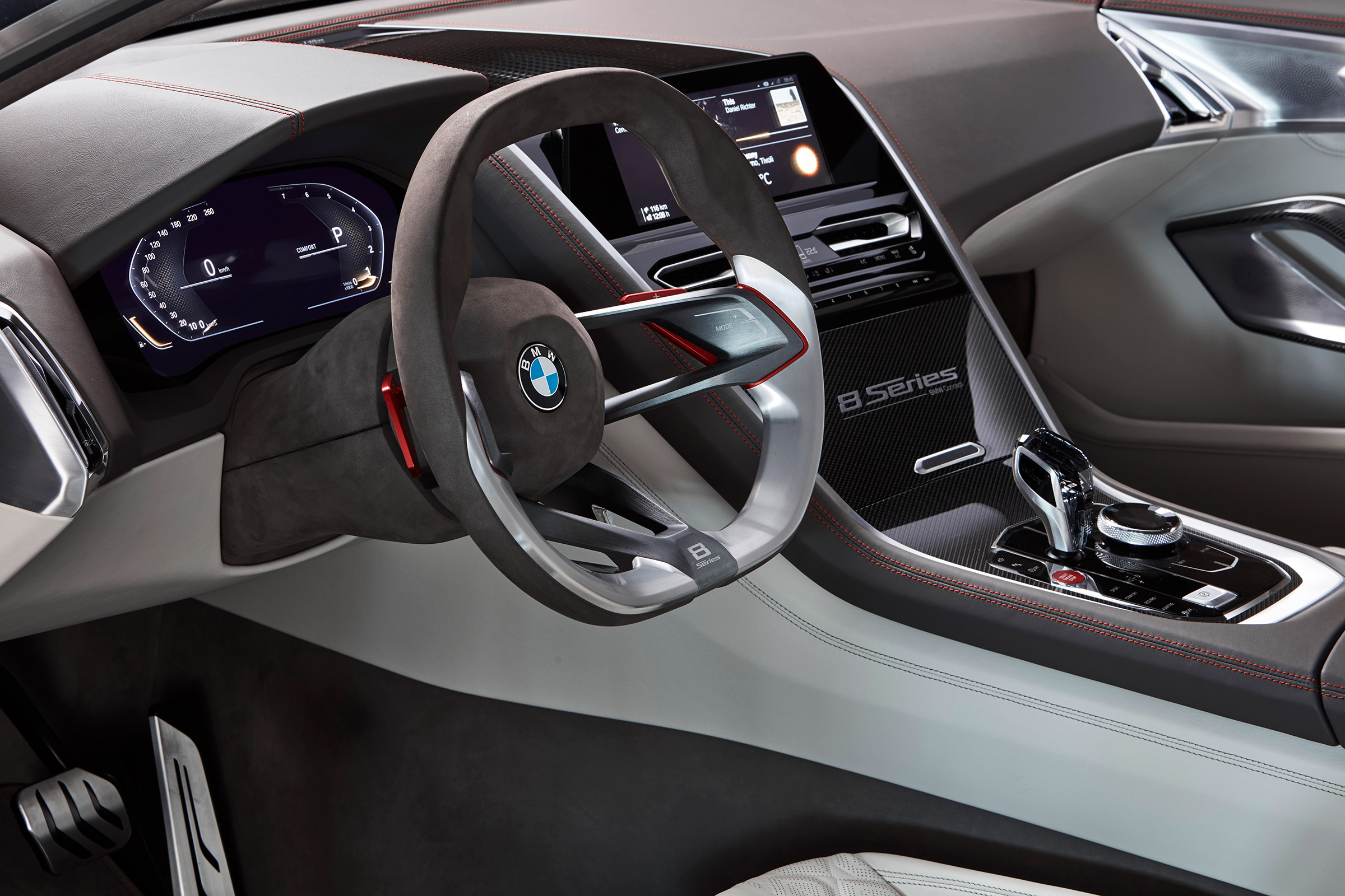 BMW Concept 8 Series - steering wheel