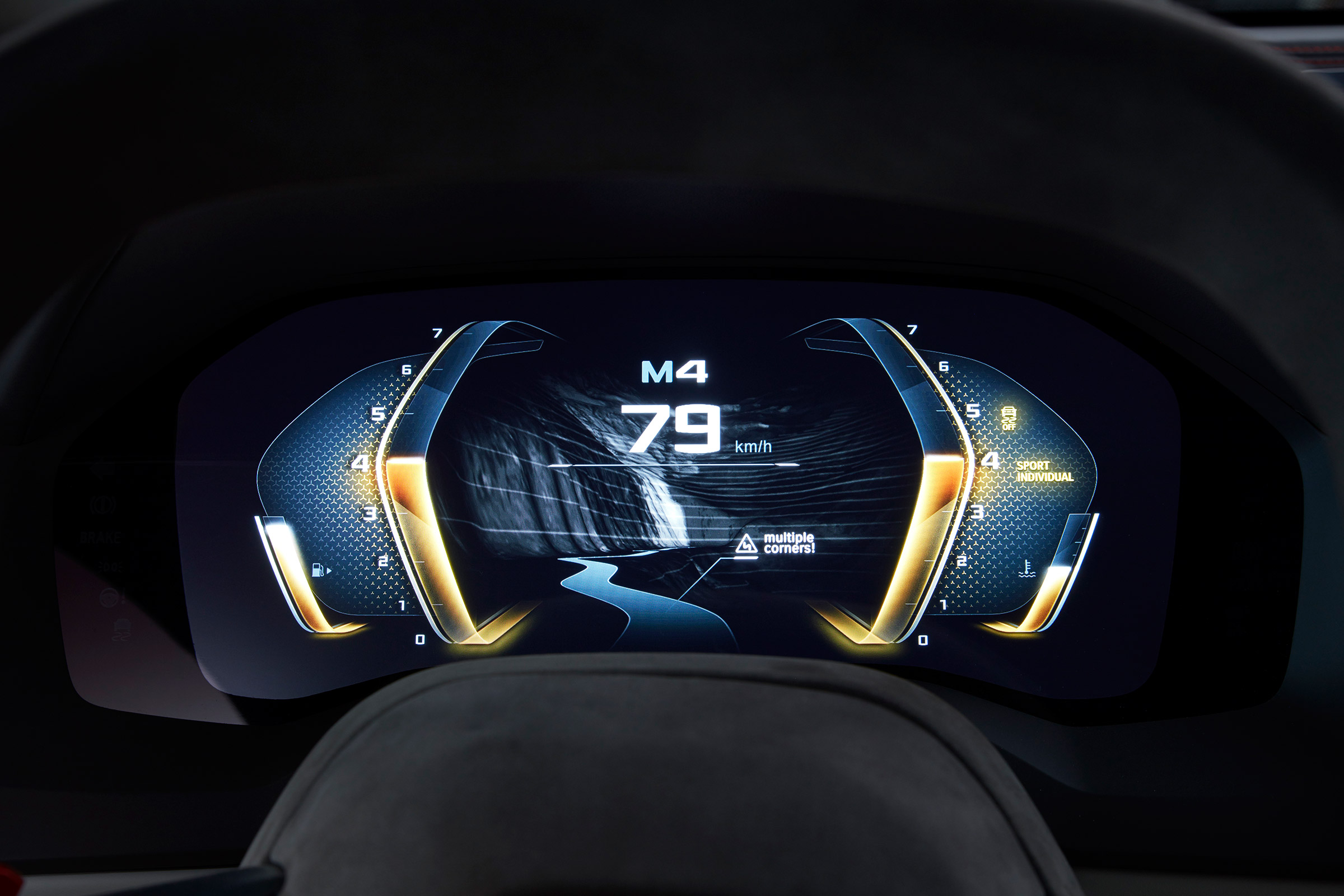 BMW Concept 8 Series - virtual cockpit