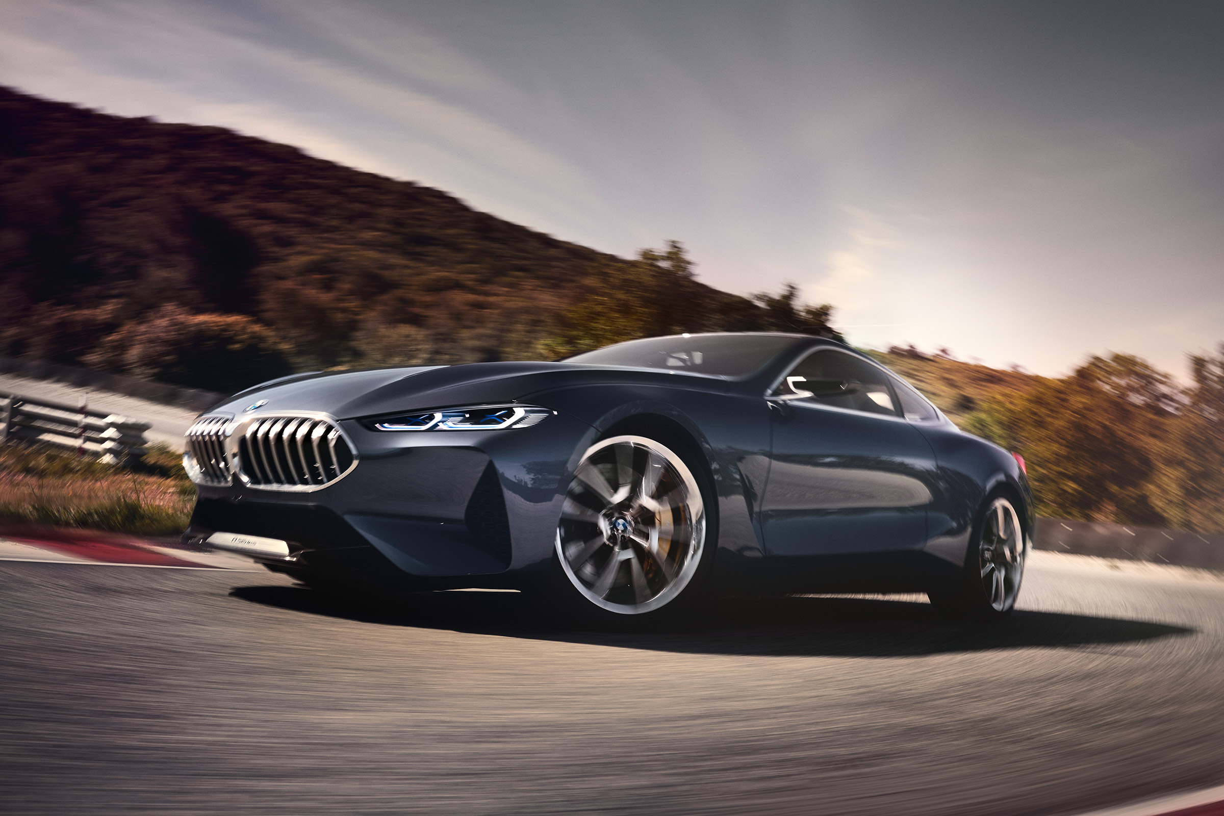 BMW Concept 8 Series - front action