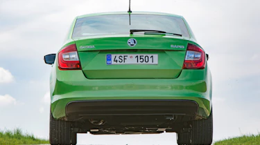 Skoda Rapid - full rear static