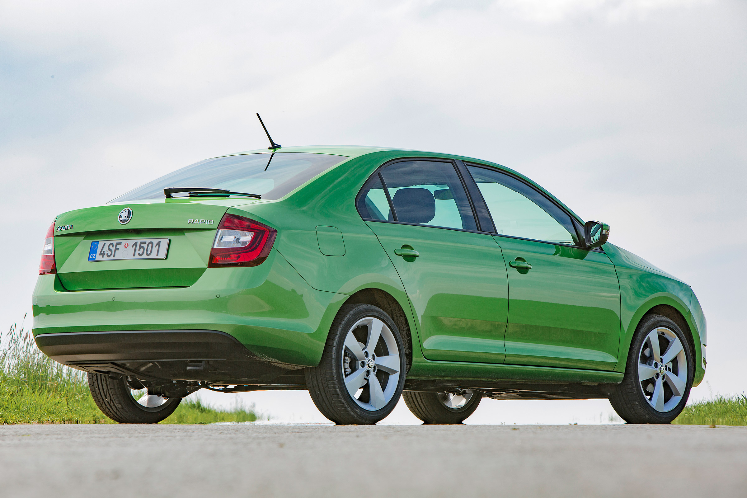 Skoda Rapid - rear static
