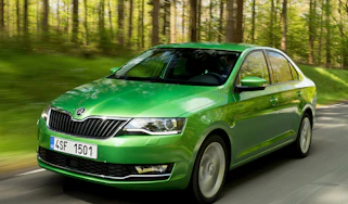 Skoda Rapid - front