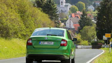 Skoda Rapid - rear