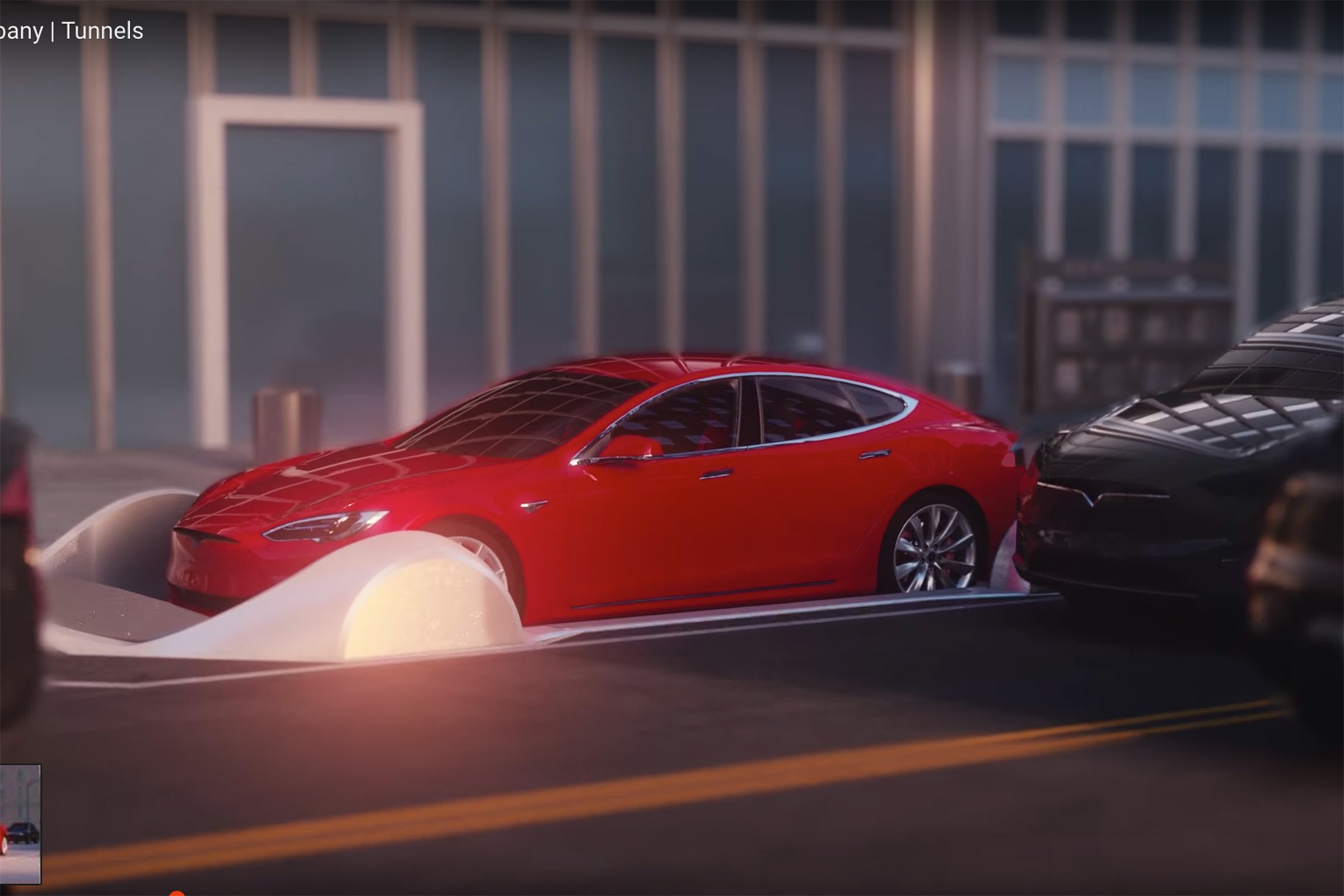 The Boring Company tesla