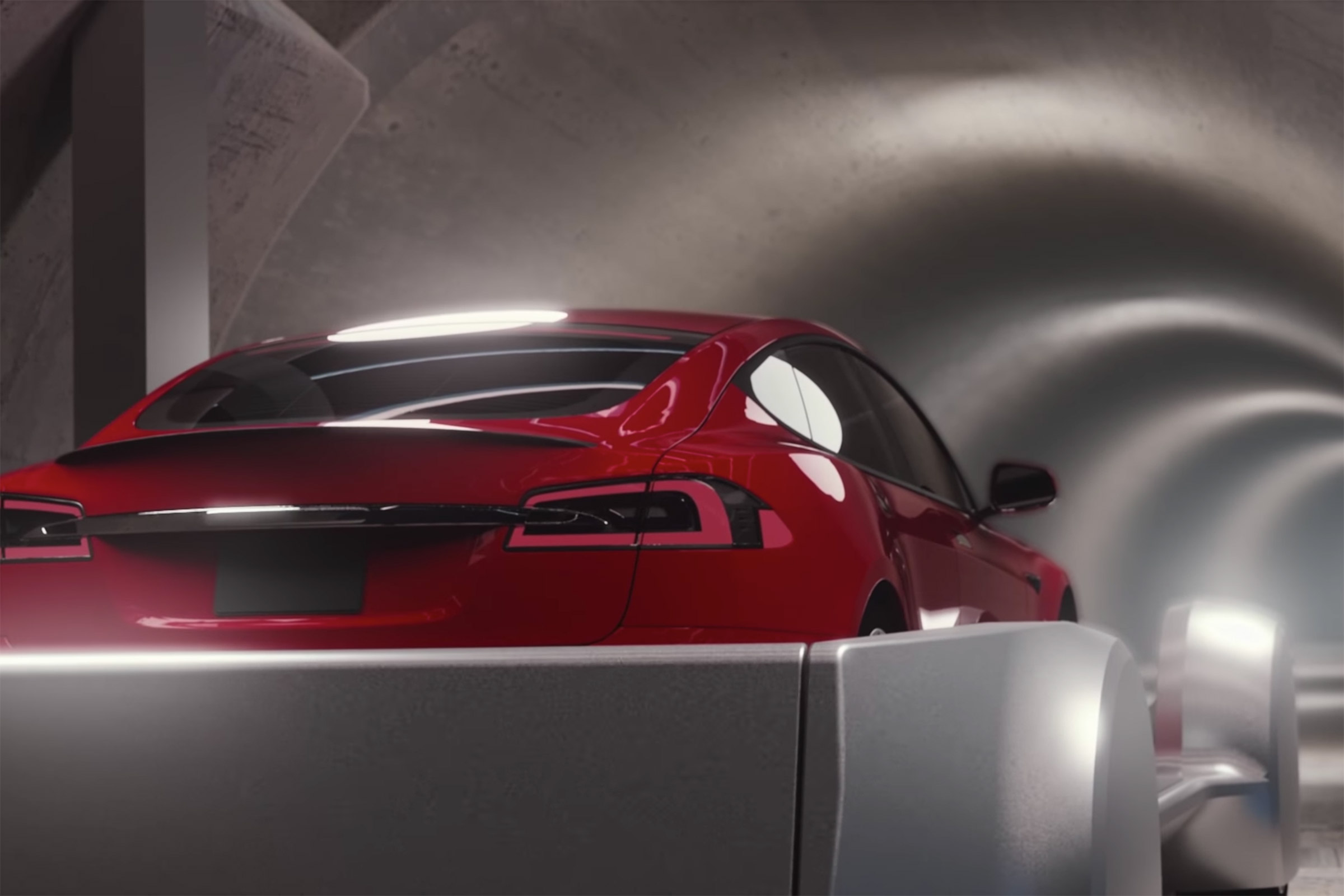 The Boring Company tesla