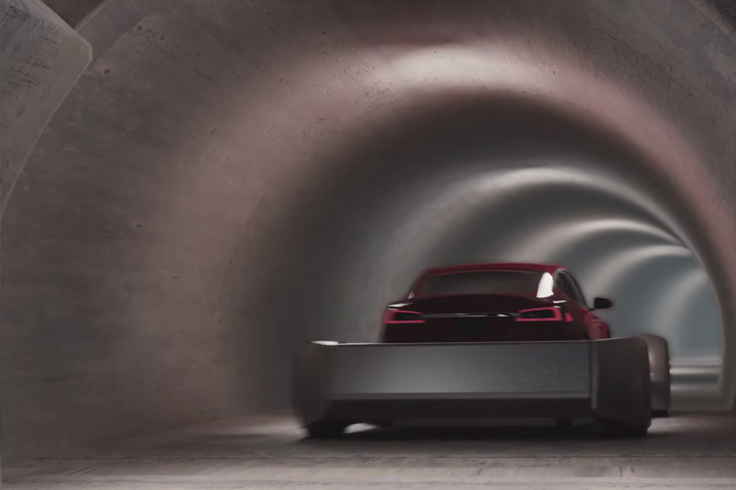 The Boring Company tesla
