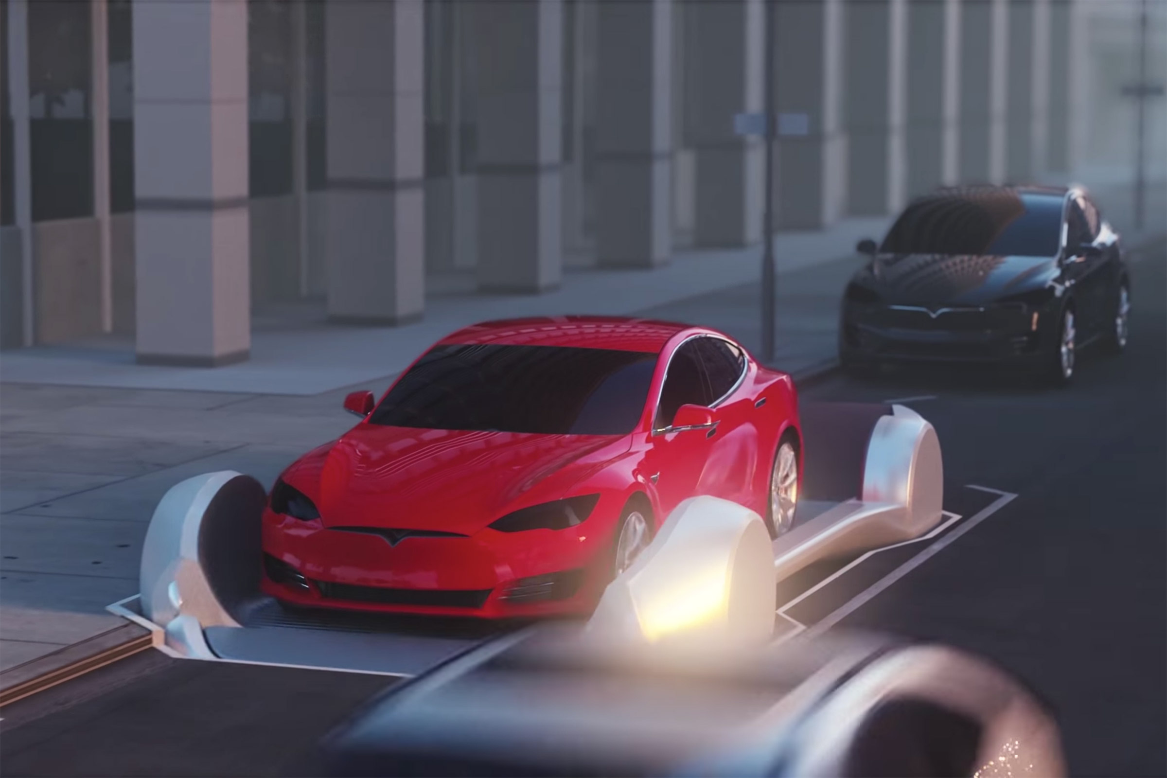 The Boring Company tesla