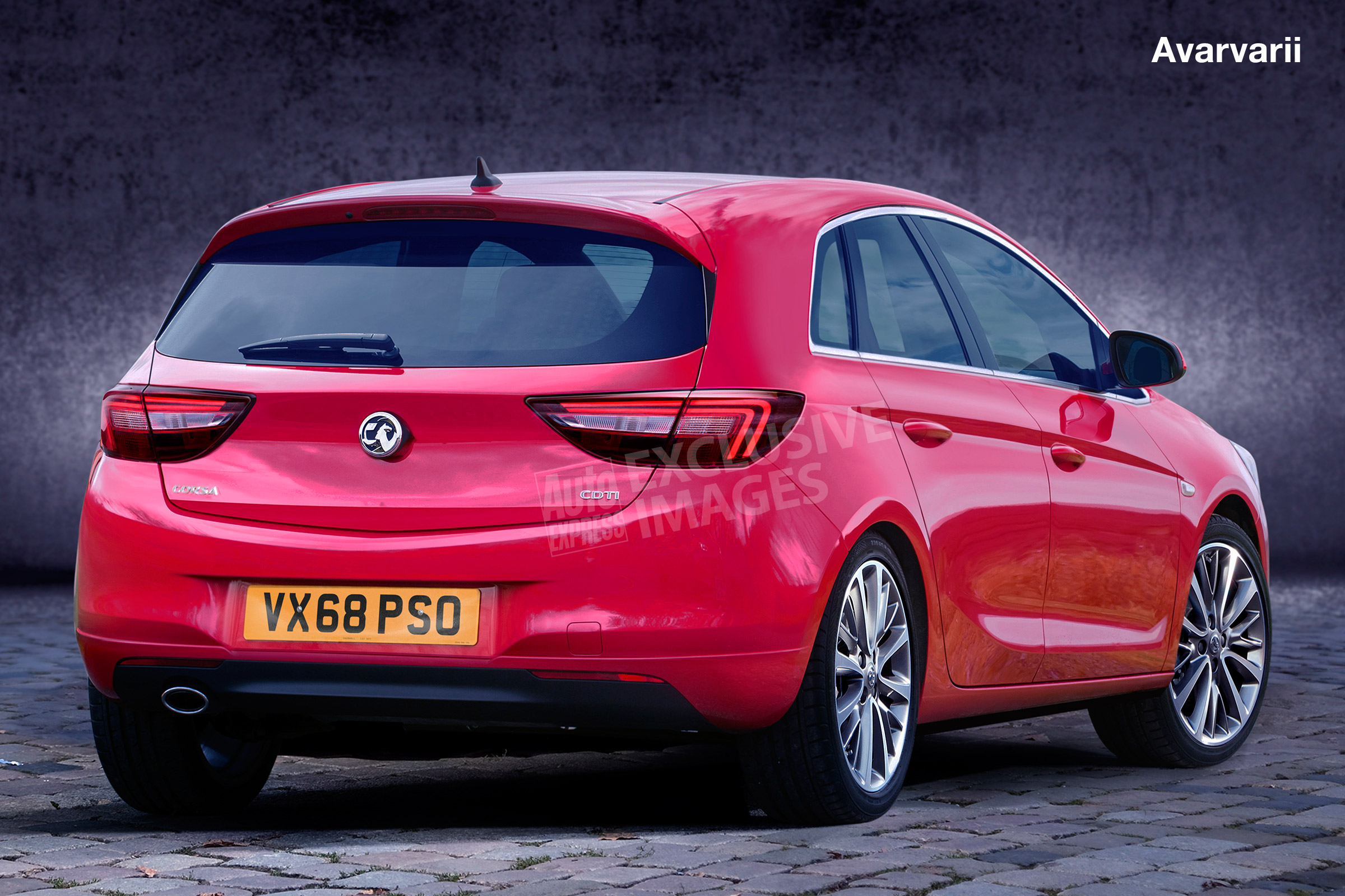 Vauxhall Corsa - rear (watermarked)