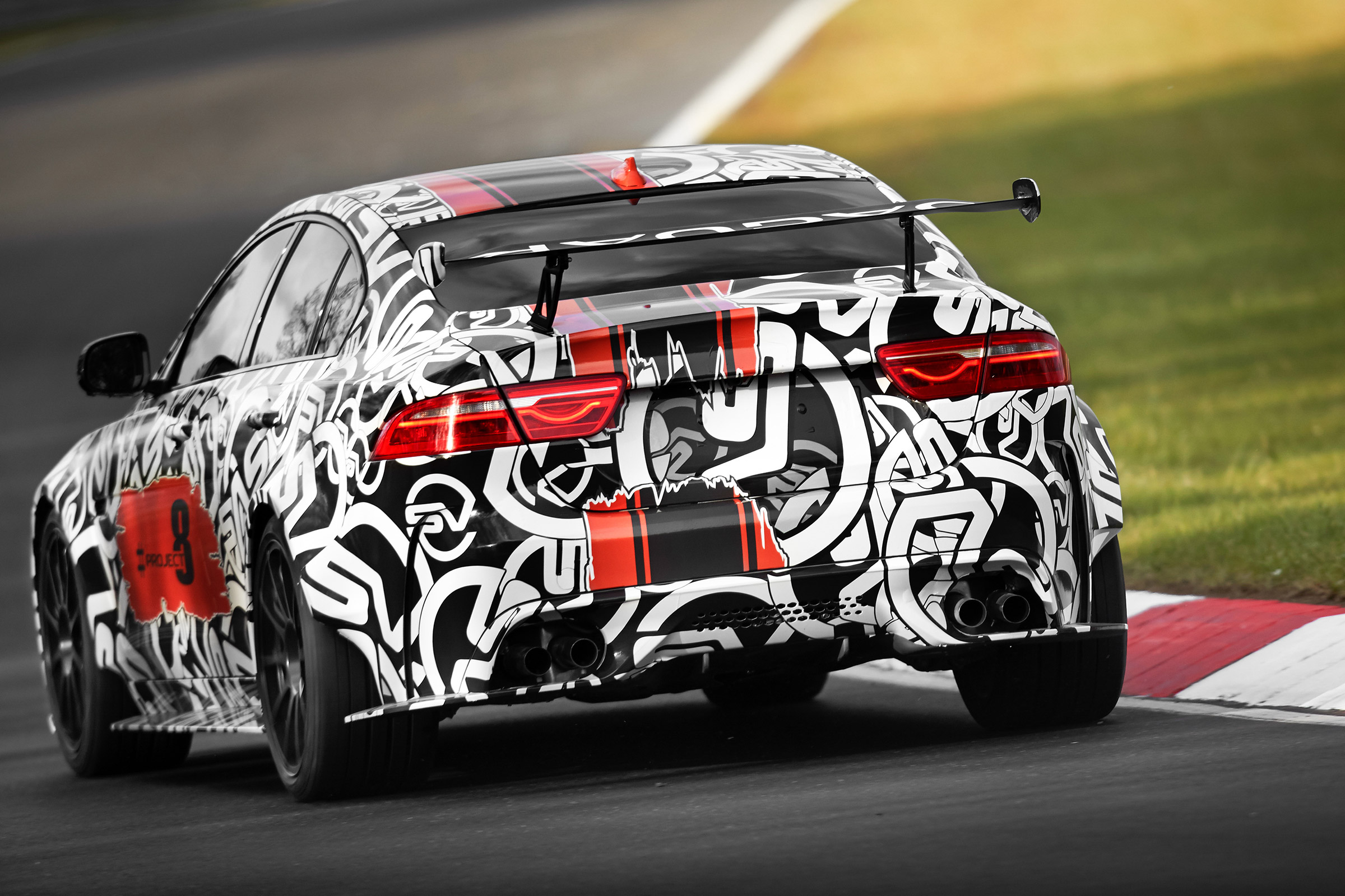 Jaguar XE SV Project8 - rear