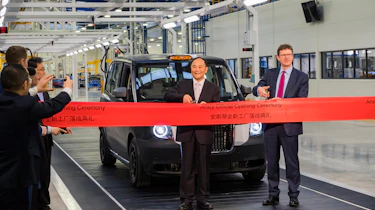 London Taxi Company - ribbon cutting