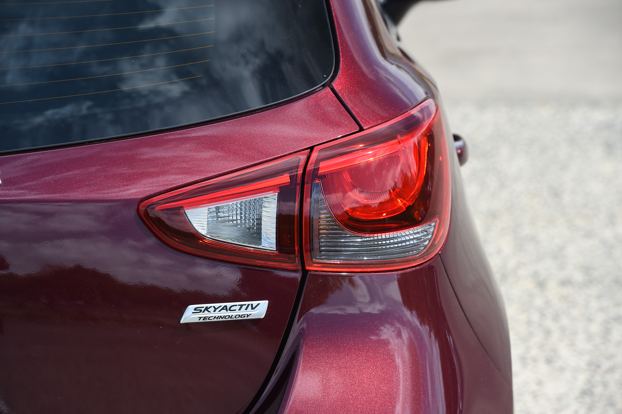 Mazda 2 - taillight