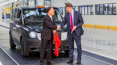 London Taxi Company - ribbon cutting