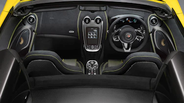McLaren 570S Spider - dash