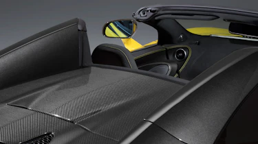 McLaren 570S Spider - roof open