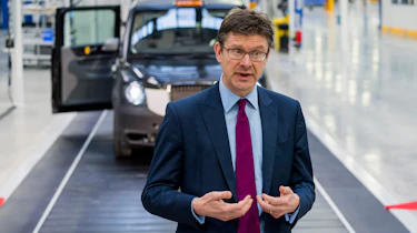 London Taxi Company - UK Business Secretary Greg Clark