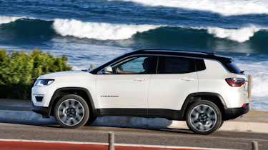 2017 Jeep Compass - side profile in motion