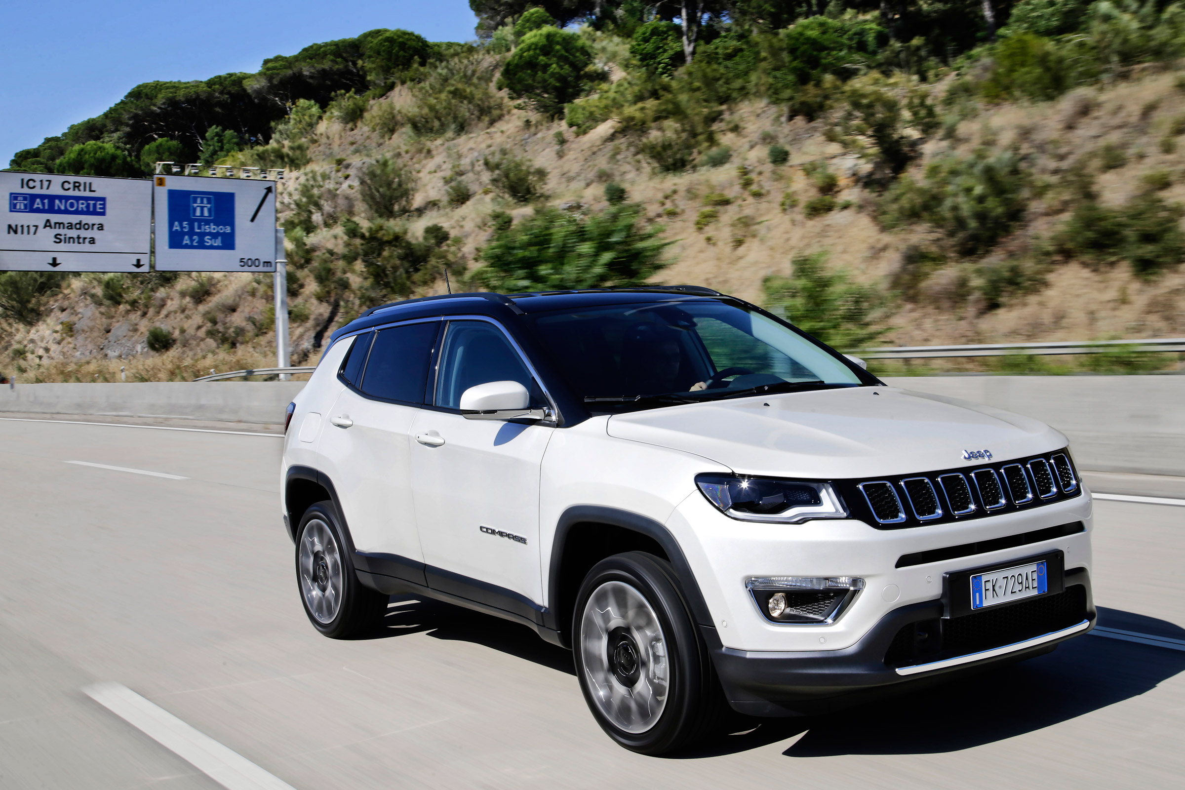 2017 Jeep Compass - parked front quarter