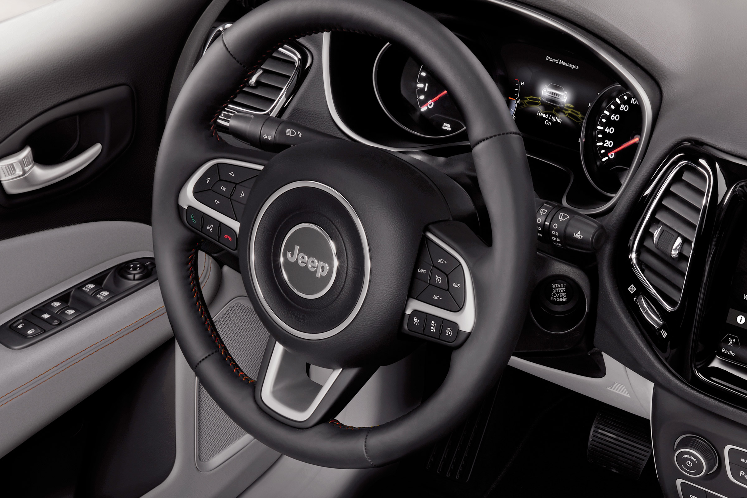 2017 Jeep Compass - steering wheel