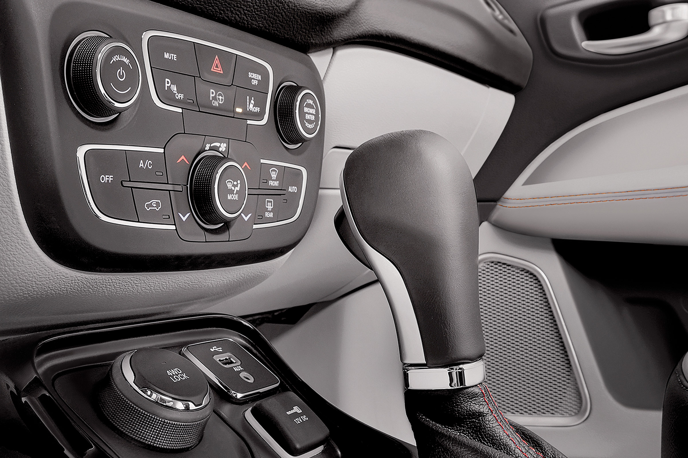 2017 Jeep Compass - interior controls