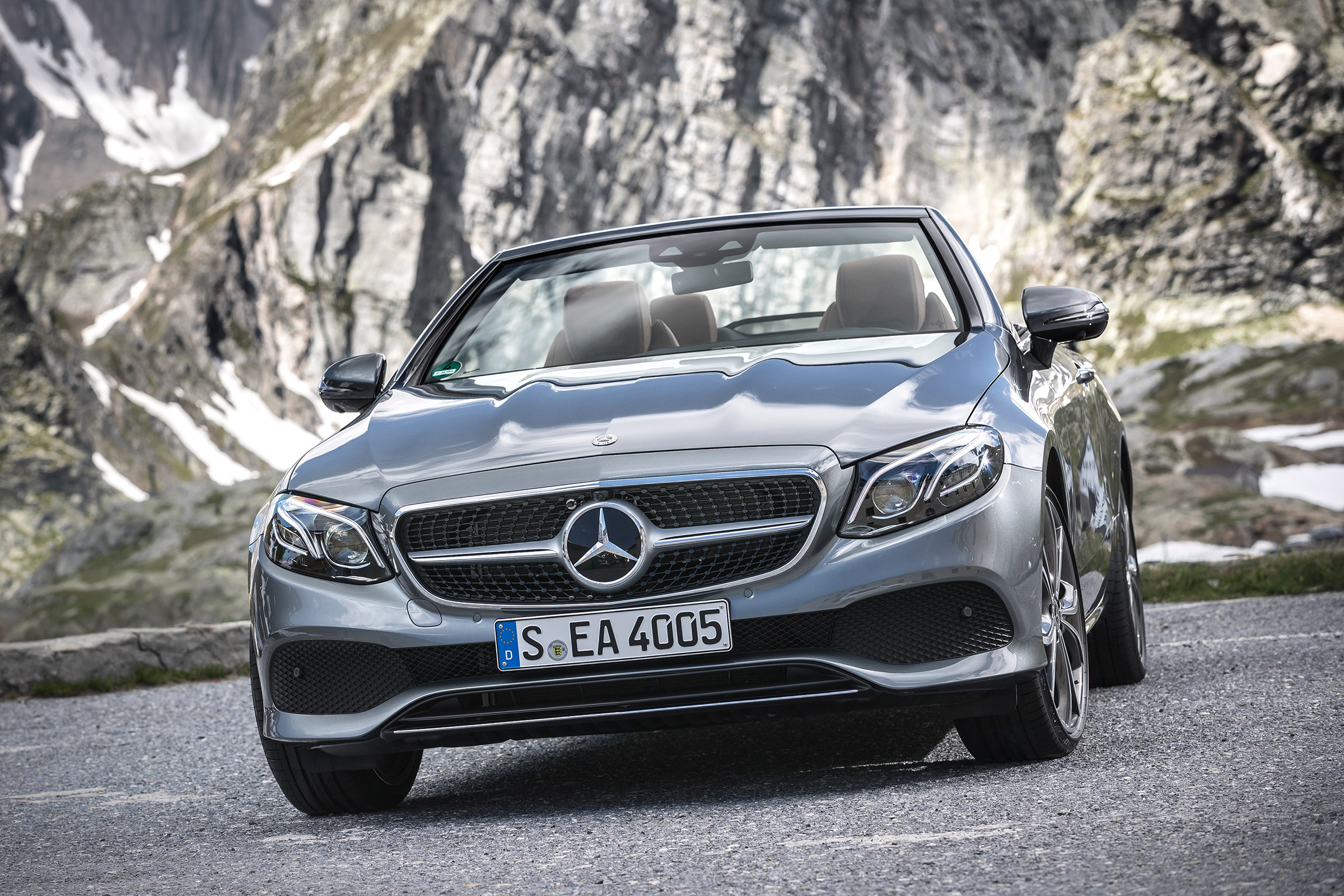 Mercedes E-Class Cabriolet - full front