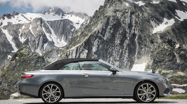 Mercedes E-Class Cabriolet - roof closed