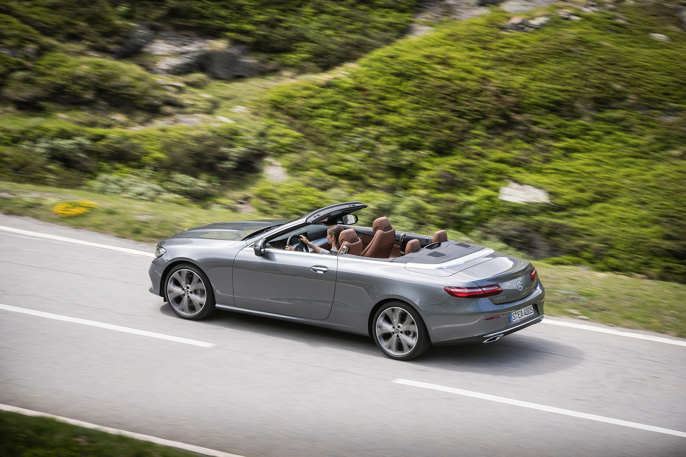 Mercedes E-Class Cabriolet - above