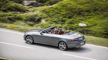 Mercedes E-Class Cabriolet - above
