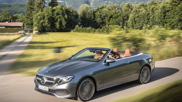 Mercedes E-Class Cabriolet - front action