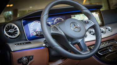 Mercedes E-Class Cabriolet - steering wheel