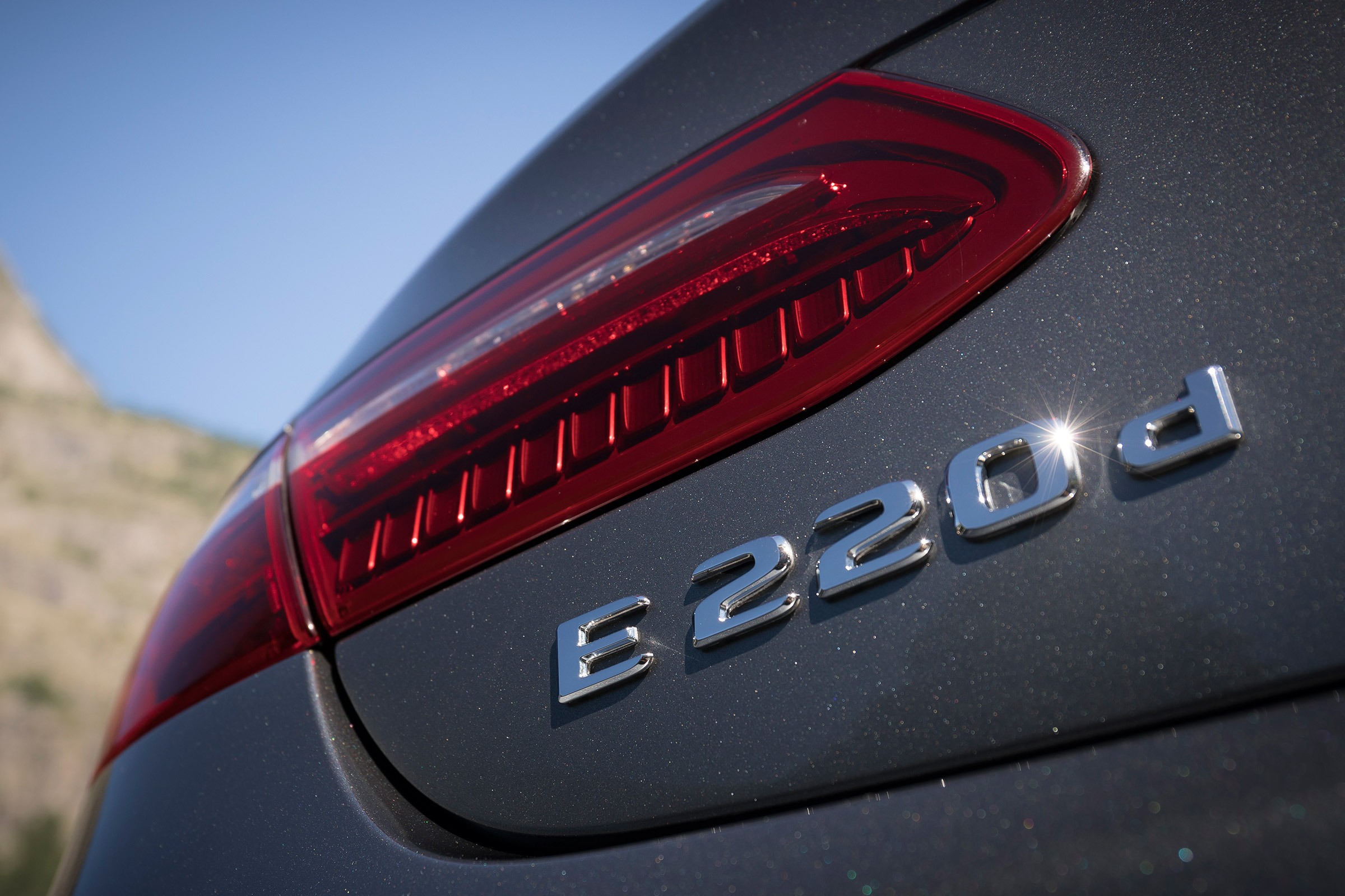 Mercedes E-Class Cabriolet - E220d badge