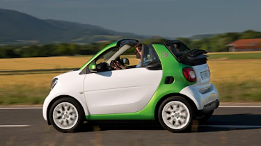 Smart ForTwo Electric Drive Cabrio - side