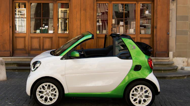 Smart ForTwo Electric Drive Cabrio - side static