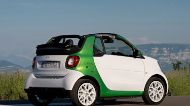 Smart ForTwo Electric Drive Cabrio - rear static
